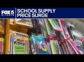 Prices increase for back to school supplies