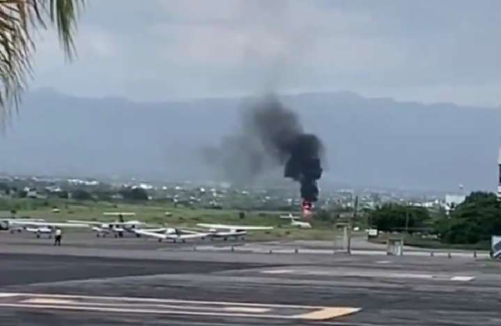 Aeronave se accidenta en Aeropuerto Cuernava
