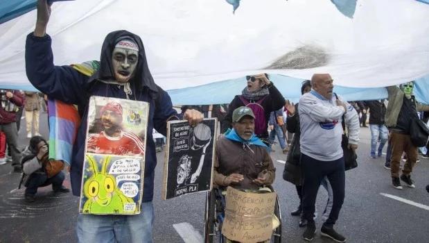 Dos personas fueron demoradas durante la movilización de los jubilados