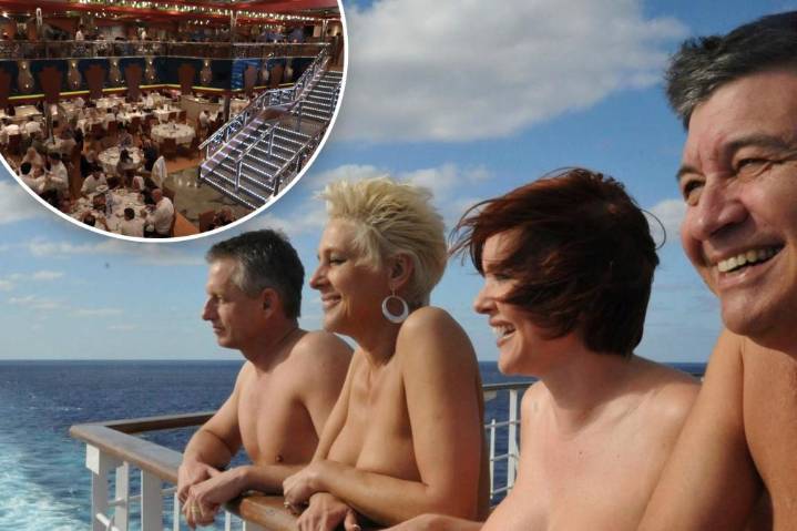 The one place on a nude cruise ship where you can't be naked