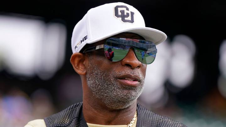 Colorado installs sideline bathroom near bench for coach Sanders