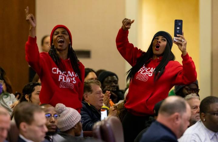Handful of Black MAGA activists in Chicago catch President Donald Trump's eye