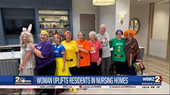2 Make a Difference: Local volunteer group entertains nursing home residents in Zachary