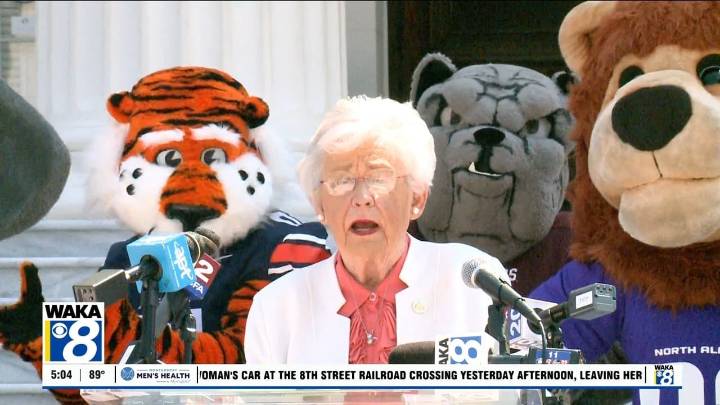 Gov. Kay Ivey proclaims Friday, August 29 as College Colors Day