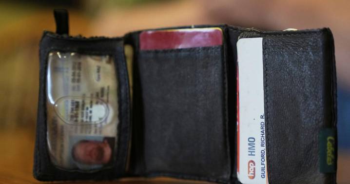 A Michigan autoworker's wallet is found under a hood in Minnesota 
