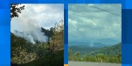 Emergency crews battling brush fire in remote area of Sevier County