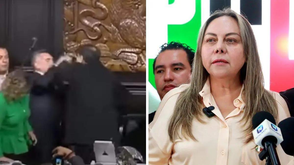 “Todos somos Alito”, defiende Sara Rocha al dirigente nacional del PRI