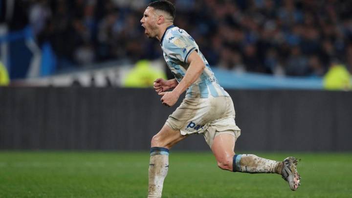 El récord goleador que consiguió Maravilla Martínez en Racing luego de su doblete ante Peñarol