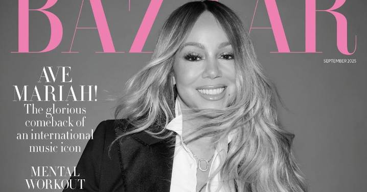 Mariah Carey UK Harper's Bazaar September 2025