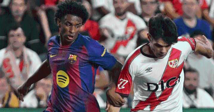 Un rayo frenó al Barcelona: empató 1-1 ante Rayo Vallecano por la fecha 3 de LaLiga 2025