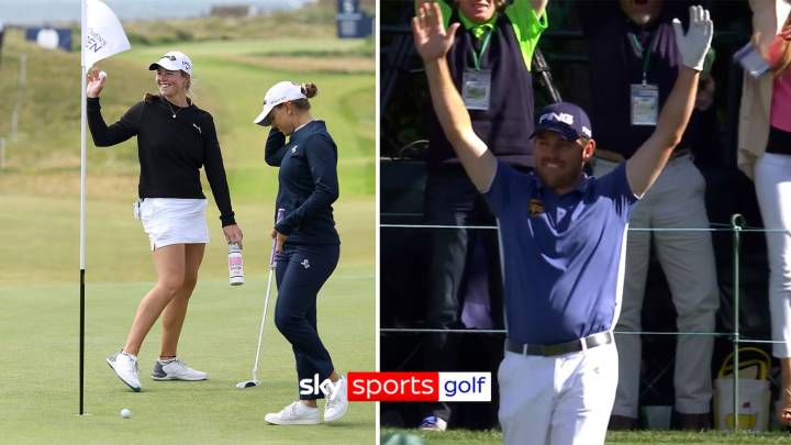 AIG Women's Open: The most remarkable hole in one has happened AGAIN... but who did it better?!