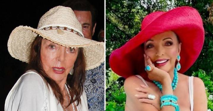 EXCLUSIVE: Dame Joan Collins Trolled For 'Filtered' Vacation Snap