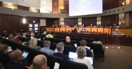 First responders pack City Hall for hearing on Mayor Kelly's new proposed budget