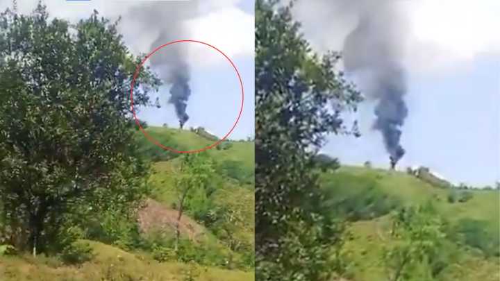 Derriban con Dron un Helicóptero de la Policía en Colombia: Suman Hasta el Momento 13 Muertos