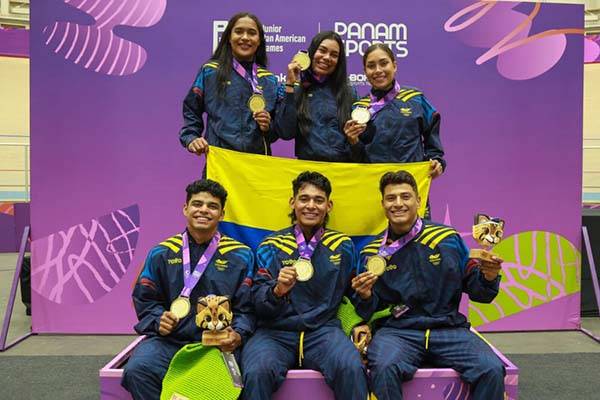 Colombia alcanza nueve medallas de oro y es cuarto en los Panamericanos en Asunción
