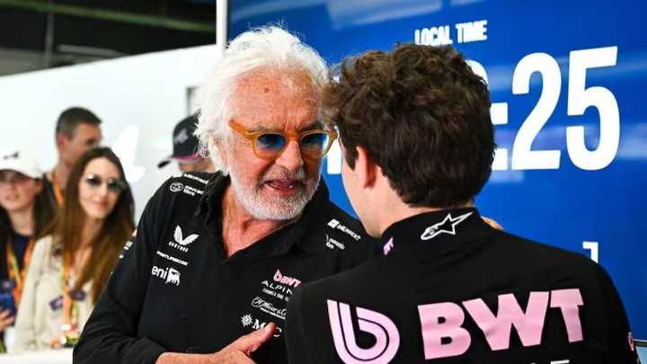Briatore, el jefe de equipo de Alpine, duro con Colapinto: "No es lo que esperaba"