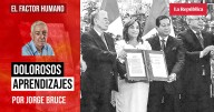Dolorosos aprendizajes por Jorge Bruce