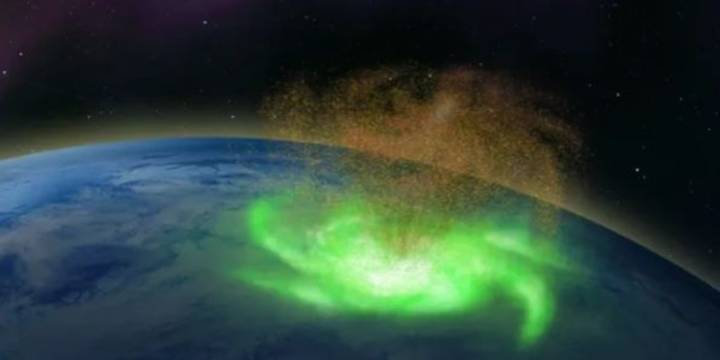 La historia del huracán que reescribió la meteorología del espacio y sorprendió a los científicos