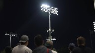 At the U.S. Open, tennis stars shine under dark sky