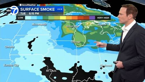 Chicago-area weather forecast: City, suburbs, Northwest Indiana under air quality alert Tuesday due to Canada wildfire smoke