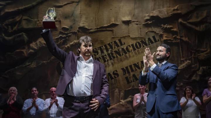 El cantaor Gregorio Moya arrasa en el Festival Internacional del Cante de las Minas