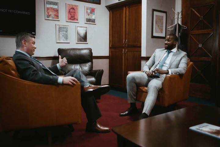 Nevada teams up with Michael Kidd-Gilchrist to help kids who stutter