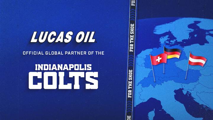 Indianapolis Colts und Lucas Oil verkünden strategische Partnerschaft für die DACH