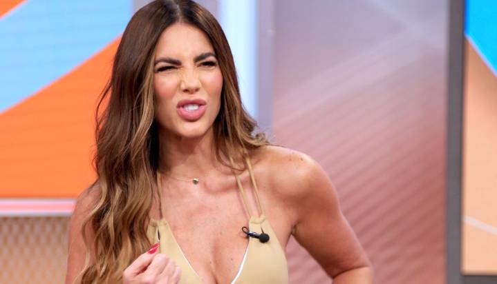 Gaby Espino exhortó a conocido entrenador: “No me nombres más”
