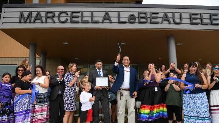 Video: Marcella LeBeau Elementary ribbon cutting ceremony