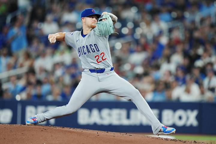 Horton dominates on the mound as Cubs down Blue Jays