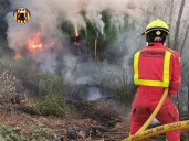 La Generalitat prohíbe el acceso y actividades en zonas forestales por la alerta roja de calor extremo