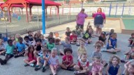 New Hampshire weather school visit: Alpha-Bits Learning Centers in Manchester