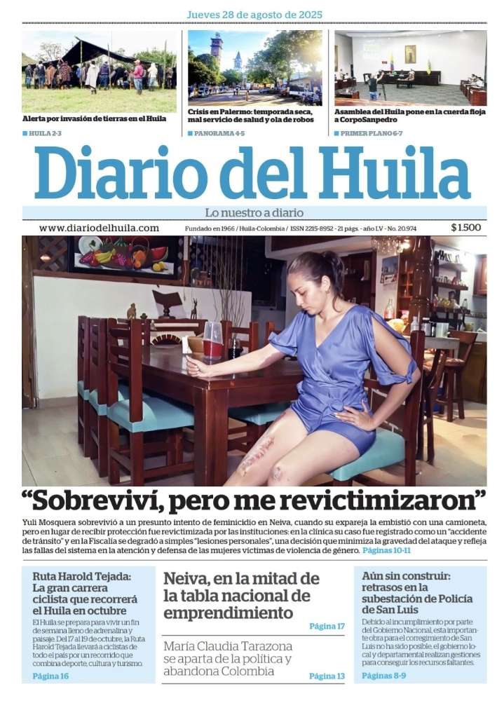 Diario del Huila 28 de agosto de 2025