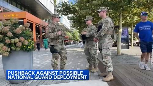 Chicago gun violence survivors speak out against President Donald Trump's National Guard plans for potential deployment