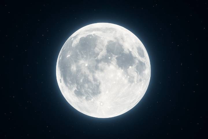 Atención. Ésta es la HORA EXACTA en la que podrás visualizar la Luna llena de Esturión