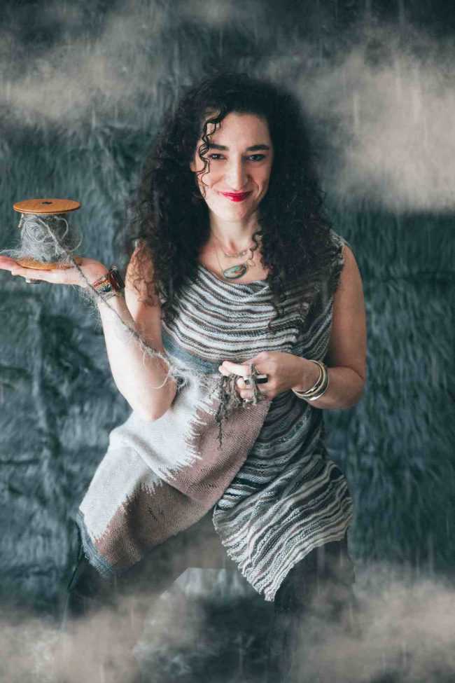 Weaving her story: Fiber artist featured at Pottery 101 for September