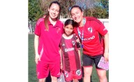 Antonella Monzón, con 10 años de Madryn a River