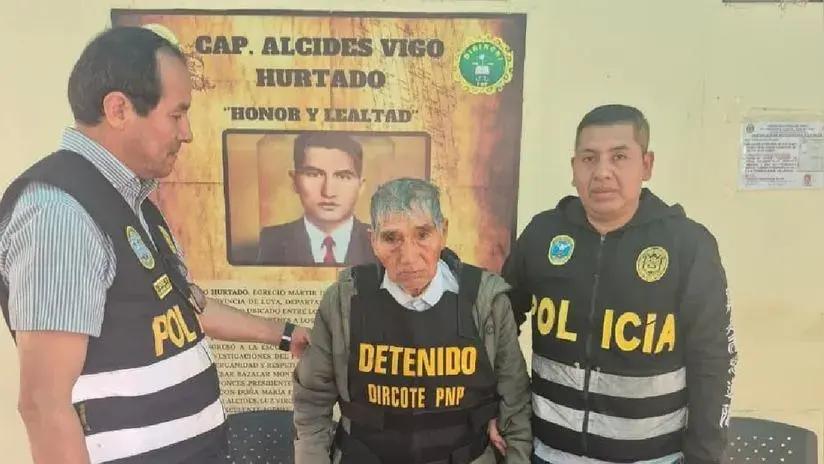 La Libertad: detienen a hombre de 85 años acusado de terrorismo y vinculado a Sendero Luminoso