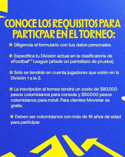 La FCF y Movistar inician convocatoria nacional rumbo a la Selección Colombia de eFootball -