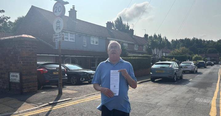 Grandad opened parking ticket left on car but was gobsmacked by what was inside