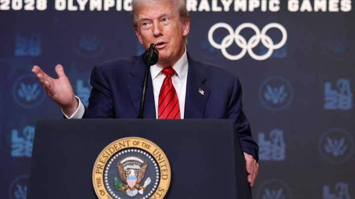 Donald Trump expects testing to block transgender Olympians