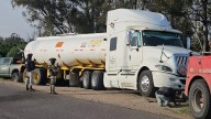 Aseguran pipa huachicolera abandonada en Nuevo San Germán