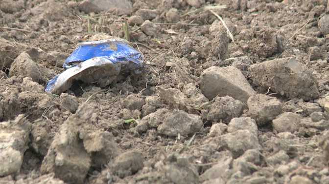Dirt piles growing at state highway dumping site in Warren Township
