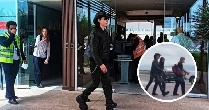 Marilyn Manson llega a San Luis Potosí para presentarse en la FENAPO 2025 pese a protestas