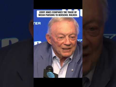 Jerry Jones on trading Micah Parsons