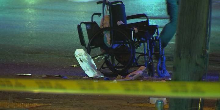 New surveillance video shows woman in wheelchair being hit by vehicle