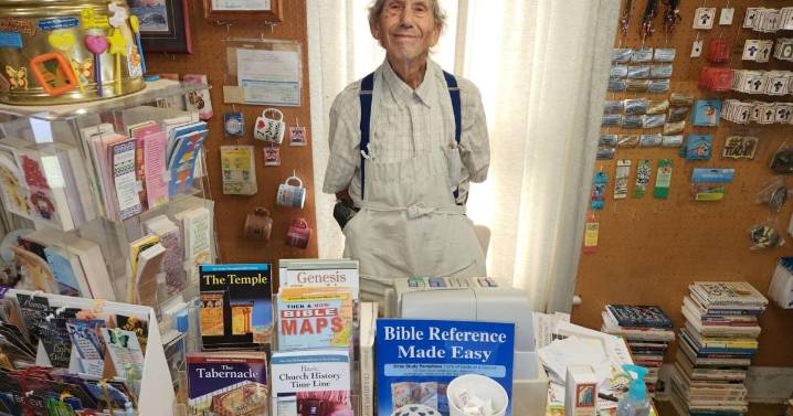 'You've got to keep working' Local Christian book store owner persists through the times
