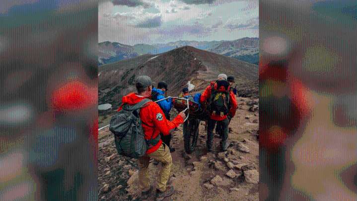 Injured man recovered on Mount Flora in Grand County