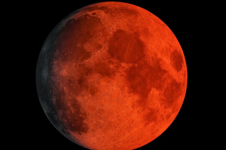 En septiembre ocurrirá un fenómeno astronómico: la luna de sangre