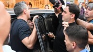 Karina Milei y Martín Menem tuvieron que abandonar otro acto de campaña por disturbios
